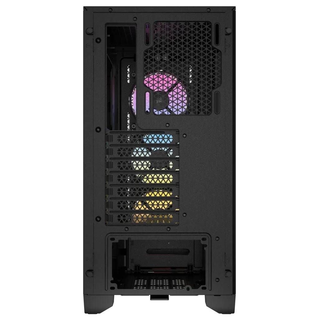 GABINETE GAMER CORSAIR AIRFLOW 3000D RGB AR120 X3 RGB 360MM ATX3