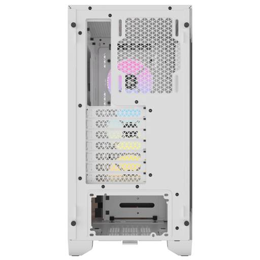 GABINETE GAMER CORSAIR AIRFLOW 3000D RGB AR120 X3 RGB 360MM ATX BLANCO4