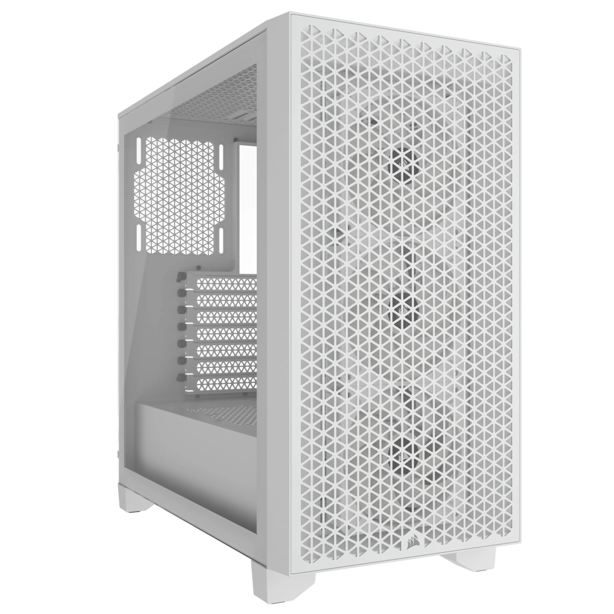 GABINETE GAMER CORSAIR AIRFLOW 3000D RGB AR120 X3 RGB 360MM ATX BLANCO9