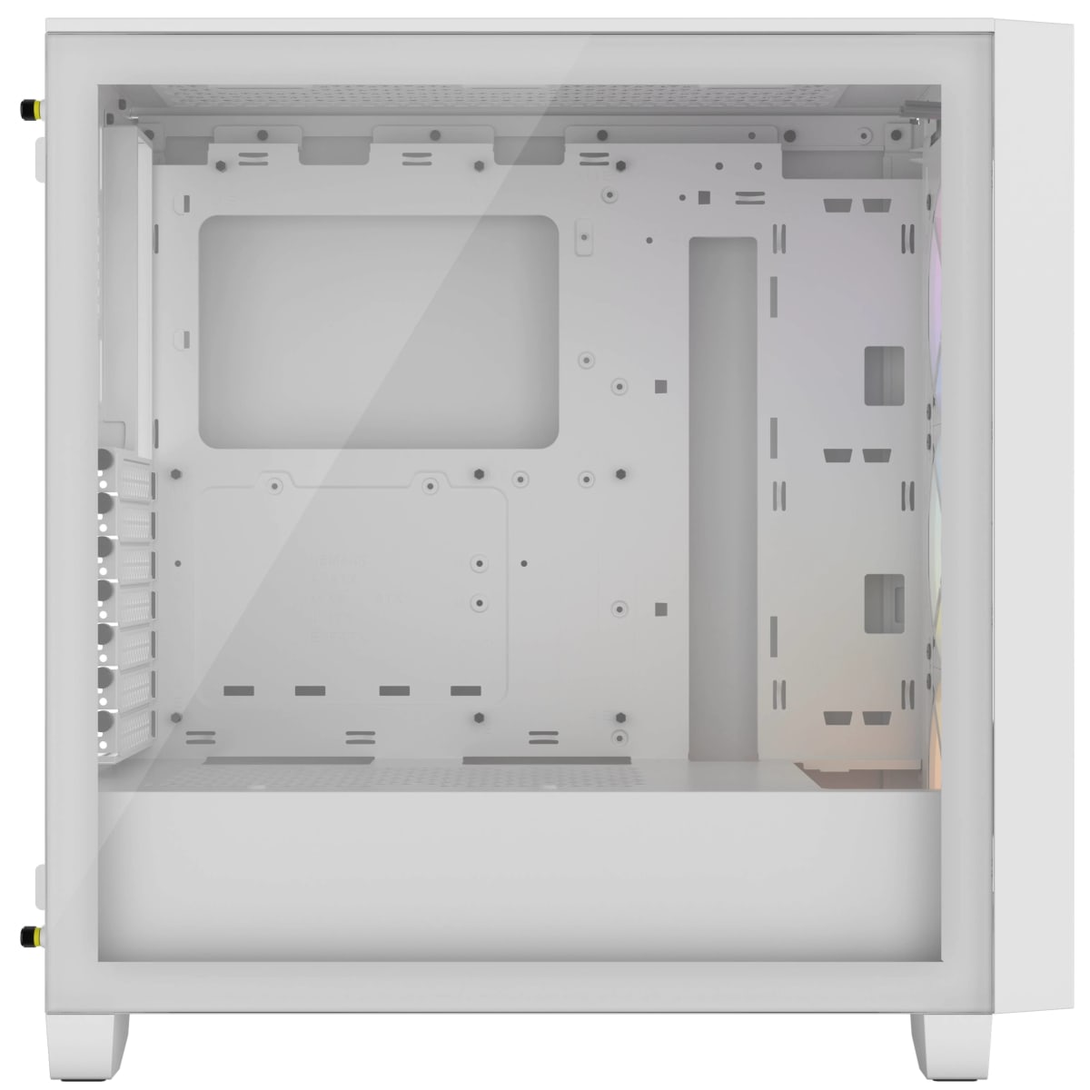 GABINETE GAMER CORSAIR AIRFLOW 3000D RGB AR120 X3 RGB 360MM ATX BLANCO8