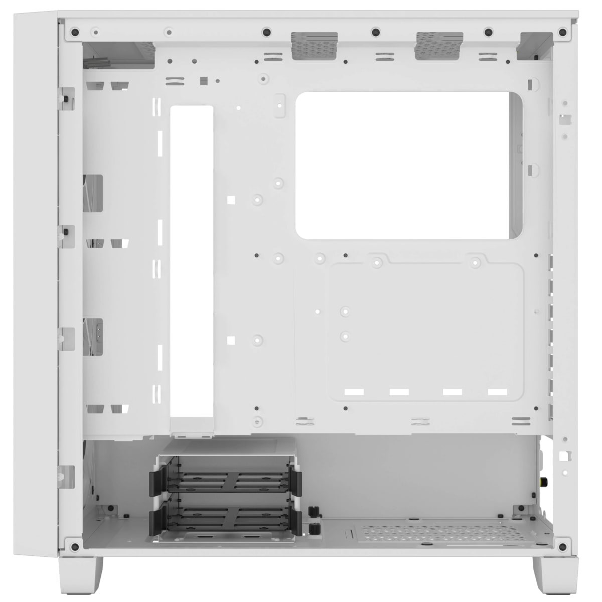 GABINETE GAMER CORSAIR AIRFLOW 3000D RGB AR120 X3 RGB 360MM ATX BLANCO6