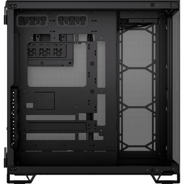 GABINETE GAMER CORSAIR DOS CÁMARAS 6500X AIRFLOW USB-C x1 USB 3.2 x4 ATX EATX6