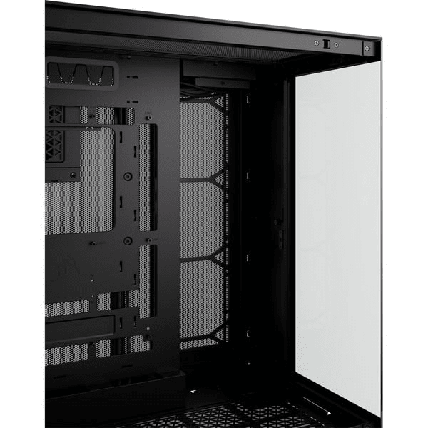 GABINETE GAMER CORSAIR DOS CÁMARAS 6500X AIRFLOW USB-C x1 USB 3.2 x4 ATX EATX5