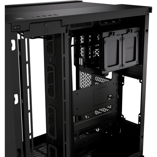 GABINETE GAMER CORSAIR DOS CÁMARAS 6500X AIRFLOW USB-C x1 USB 3.2 x4 ATX EATX4