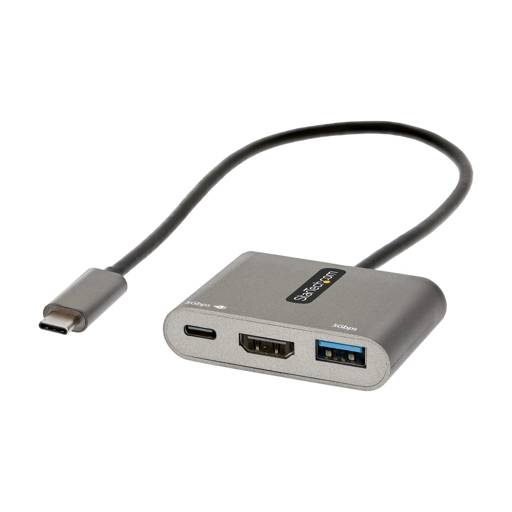 ADAPTADOR MULTIPUERTOS USB-C STARTECH.COM HDMI USB 3.0 x1 USB-C x14