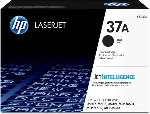 Toner De Impresora Hp 37A 11.000 Páginas Hp Lasjerjet M607Dn/M608Dn/M608X/M609Dn Negro 0