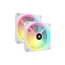 PACK 2 VENTILADORES PC PWM CORSAIR ICUE QX140 RGB 2X140MM2