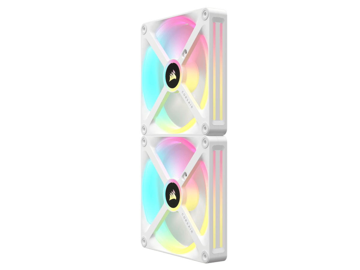 PACK 2 VENTILADORES PC PWM CORSAIR ICUE QX140 RGB 2X140MM 0