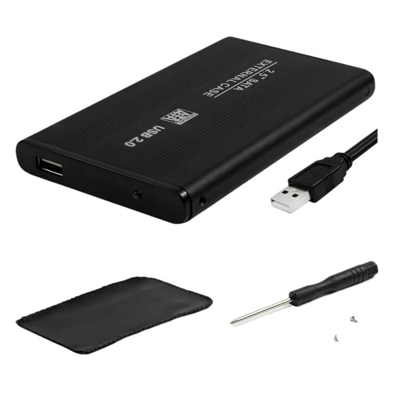 Cofre Case Disco Sata 2.5 Usb 2.0 Hdd/Ssd 0