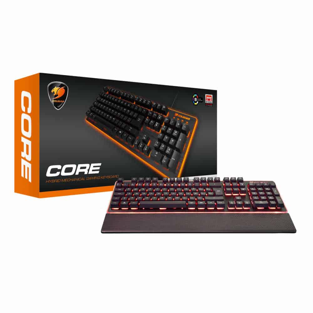 TECLADO GAMER COUGAR CORE QWERTY RGB2