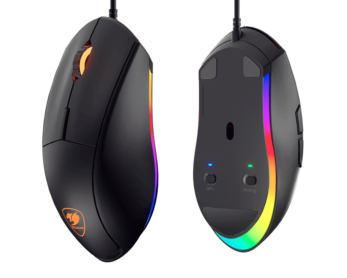 MOUSE GAMER COUGAR RGB MINOS XT 6 BOTONES 4000DPI 0