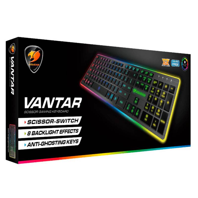 TECLADO GAMER COUGAR VANTAR SCISSOR2