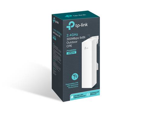 PUNTO DE ACCESO INALÁMBRICO WIFI 2.4 GHZ A 300Mbps CPE2104