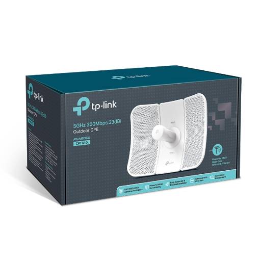 PUNTO DE ACCESO CPE TP-LINK EXTERIOR 5GHZ 300Mbps 23dBi4