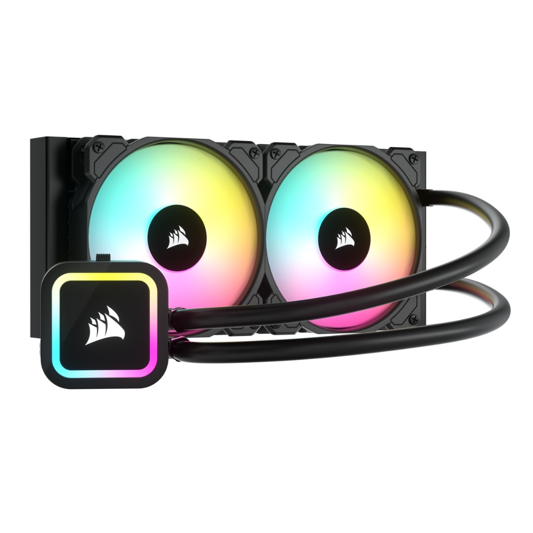 REFRIGERACIÓN LÍQUIDA CORSAIR ICUE H100X RGB ELITE 240MM INTEL / AMD 0