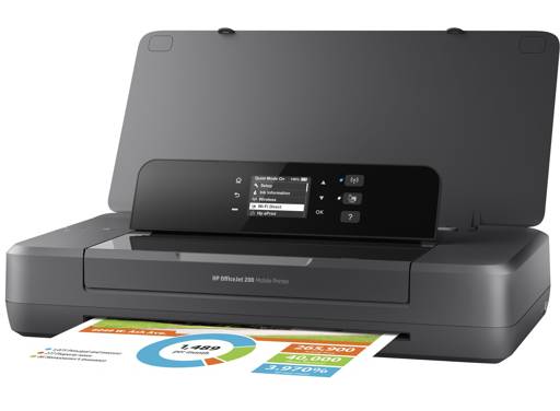 IMPRESORA HP PORTÁTIL OFFICEJET 200 TINTA 17PPM USB 2.0 WIFI A4/LEGAL2