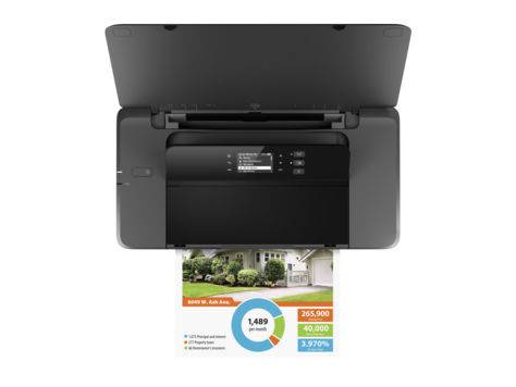 IMPRESORA HP PORTÁTIL OFFICEJET 200 TINTA 17PPM USB 2.0 WIFI A4/LEGAL6