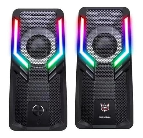 Parlantes Gamer Onikuma G6 Rgb Pc Notebook2