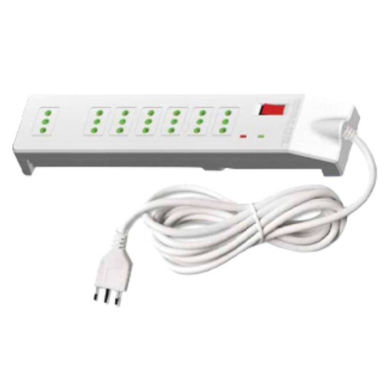 ALARGADOR PROTECTOR DE VOLTAJE DBLUE 7 ENTRADAS 2,1 METROS DBEXP0012