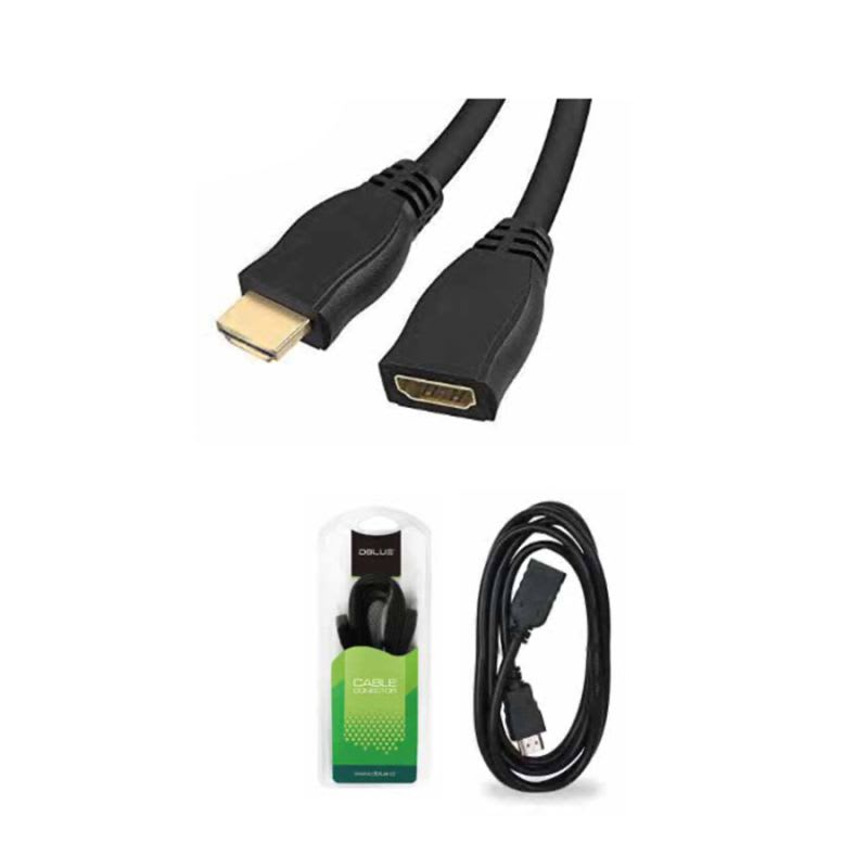 CABLE EXTENSIÓN DE HDMI MACHO A HEMBRA 1,5M DBGC1732