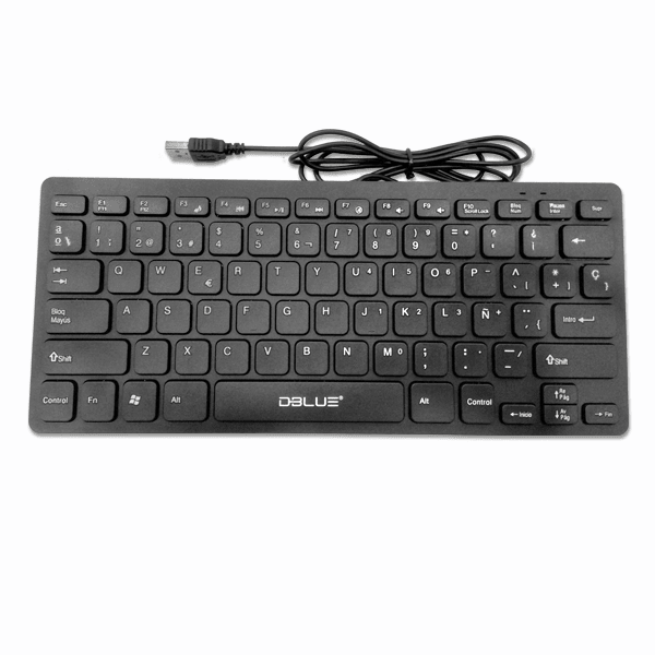 TECLADO USB MINI ULTRA DELGADO DBLUE DBK2218 0
