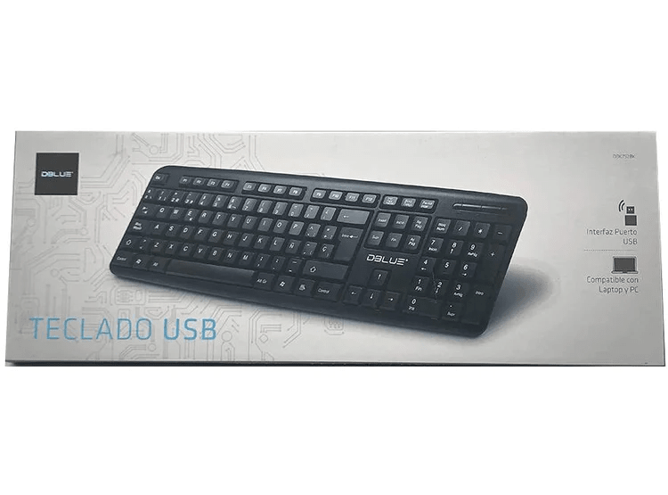 TECLADO USB STANDARD DBLUE DBK7522