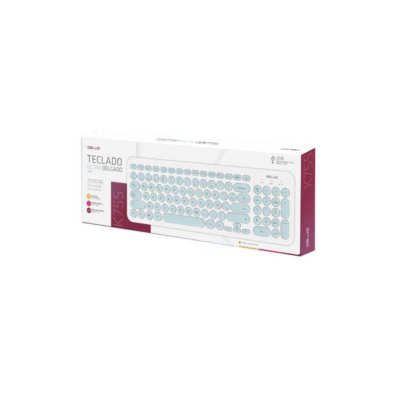 TECLADO ULTRA DELGADO USB DBLUE DBK7552