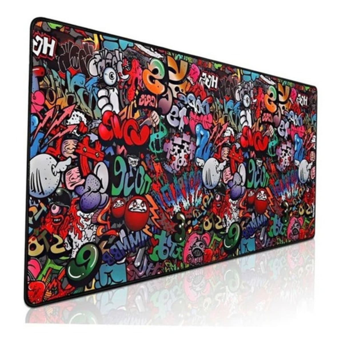 MOUSE PAD DISEÑO GRAFFITI DE 90X40CMX2MM DBLUE DBMP0113