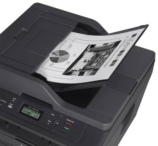 IMPRESORA MULTIFUNCIONAL BROTHER LÁSER MONOCROMO DUPLEX WIFI LAN DCP-L2540DW8