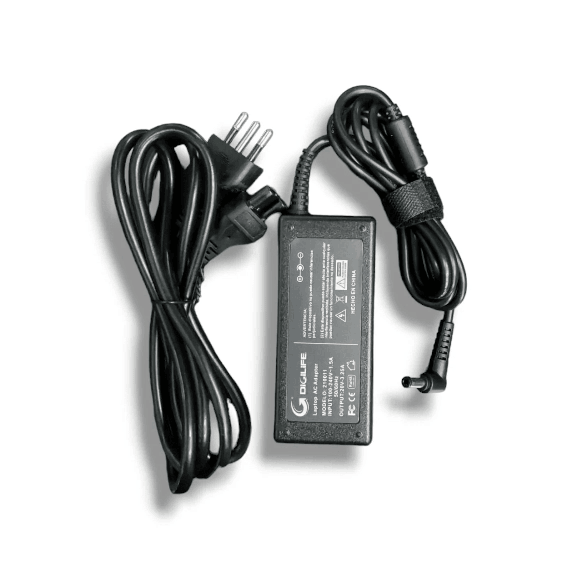 Cargador De Para Notebook Lenovo 20V 3.25A 5.5 X 2.5Mm Digilife Dgl-2100112
