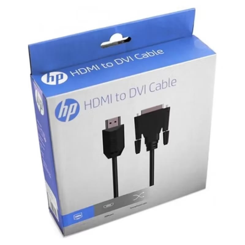 CABLE HP HDMI A DVI 3 METROS FHD 1080P 60HZ DHC-HD05-3M2