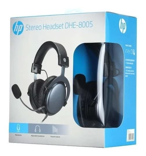 Audifonos Gamer Hp Dhe-8005 Jack 3.5Mm Cable 2 Metros Microfono Flexible2