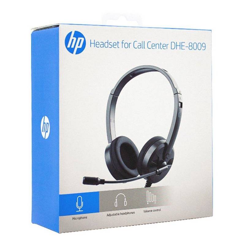Audífonos Hp Call Center Dhe-8009 Negro3