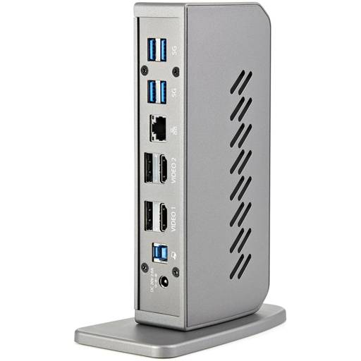 DOCKING STATION HÍBRIDO STARTECH.COM USB-C/USB-A A HDMI x2 4K DP x2 USB-3.0 x4 RJ-45 GIGABIT2