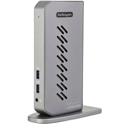 DOCKING STATION HÍBRIDO STARTECH.COM USB-C/USB-A A HDMI x2 4K DP x2 USB-3.0 x4 RJ-45 GIGABIT 0