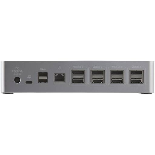 DOCKING STATION STARTECH.COM HDMI x4 4K DP x4 QUAD 4K USB-C USB-A 100W RJ-45 GIGABIT4