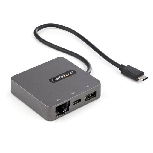 ADAPTADOR MULTIPUERTOS USB-C STARTECH.COM HDMI x1 VGA x1 USB-C x1 USB-A x1 RJ-45 0