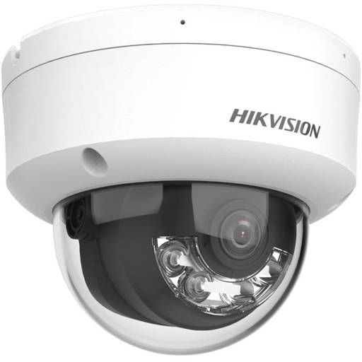 CÁMARA IP DE RED HIKVISION DOMO 2 MP 2.8MM IP67 IK08 IR 30 METROS C/MIC DUAL LIGHT OUTDOOR2