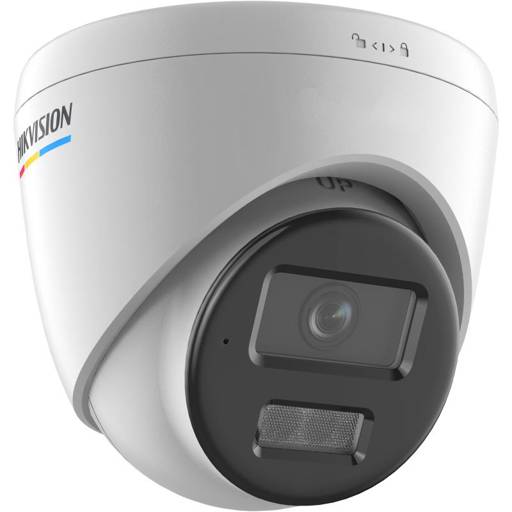 CÁMARA DE VIGILANCIA IP DOMO HIKVISION COLORVU 2.8MM FIJA SMART LUZ HIBRIDA 4MP IP673