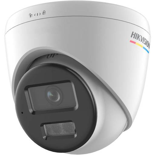 CÁMARA DE VIGILANCIA IP DOMO HIKVISION COLORVU 2.8MM FIJA SMART LUZ HIBRIDA 4MP IP672