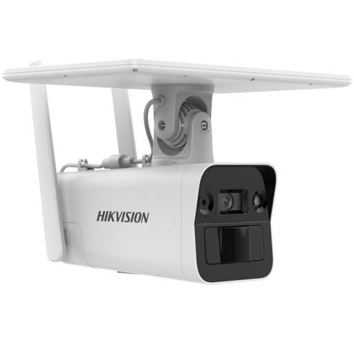 CÁMARA IP HIKVISION 4 MP PANEL SOLAR IP66 PIR LF 4MM WDR IR 30 METROS 4G3