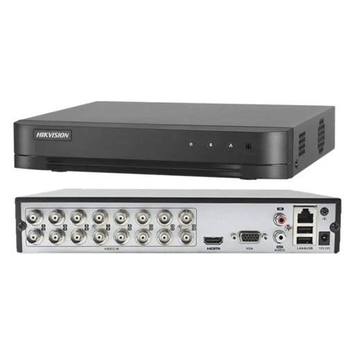 DVR HIKVISION 16 CANALES 720/1080P LITE H265 RECONOCIMIENTO IA HDTVI/AHD/CVI/CVBS/IP2
