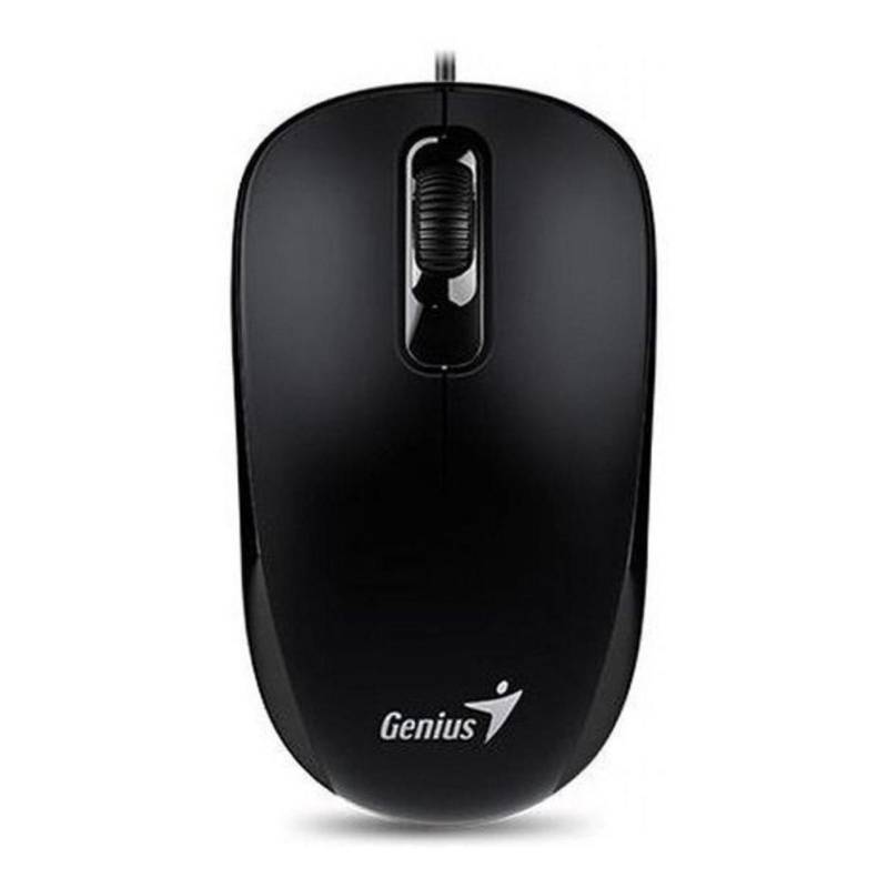 MOUSE ALÁMBRICO USB GENIUS DX-110 3 BOTONES PLUG AND PLAY AMBIDIESTRO 29GEND110N 0