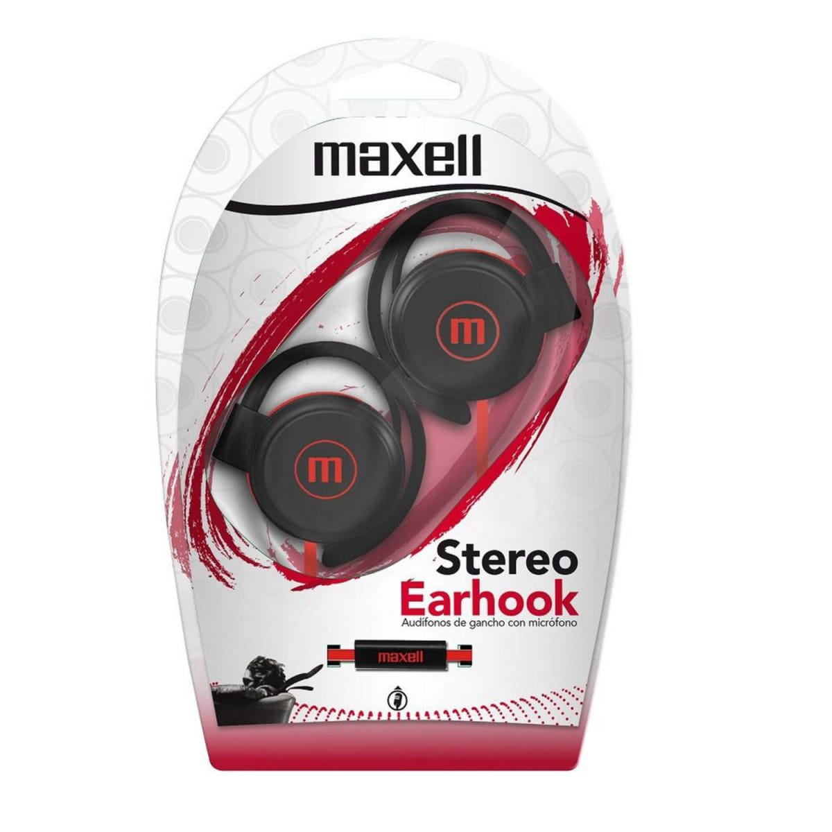 Audífono Maxell  Estéreo Ec-155 Con Micrófono2