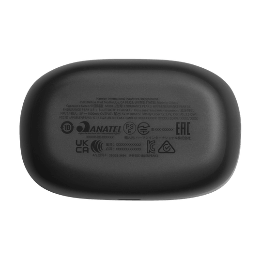 AUDIFONOS INALAMBRICOS JBL ENDURANCE PEAK 3 IN EAR CON CLICK  NEGRO7