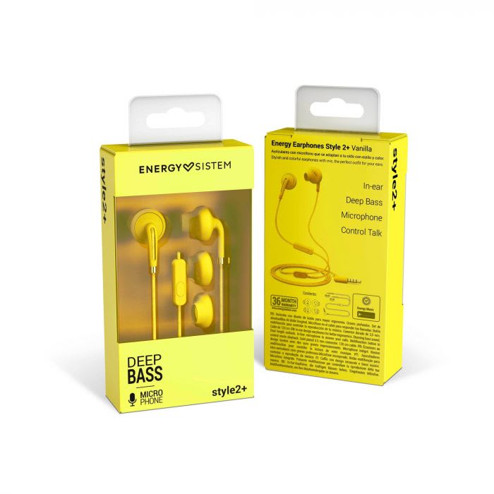 AUDIFONOS ENERGY EARPHONES STYLE 2+  DEEP BASS 0