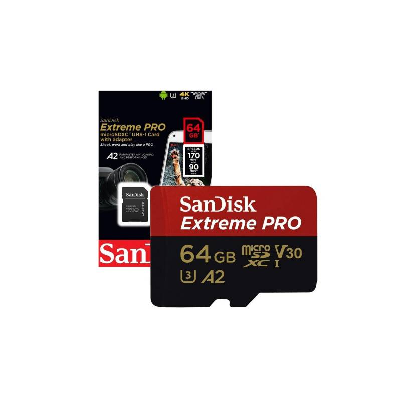 Tarjeta De Memoria Sandisk Extreme Pro 64gb3