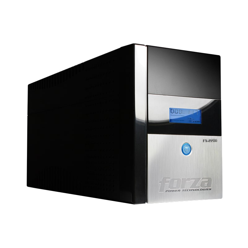 UPS INTERACTIVA FORZA 2200 VA 1200W 220V 4 SALIDAS PUERTO USB INDICADOR LCD IEC-CEI 0