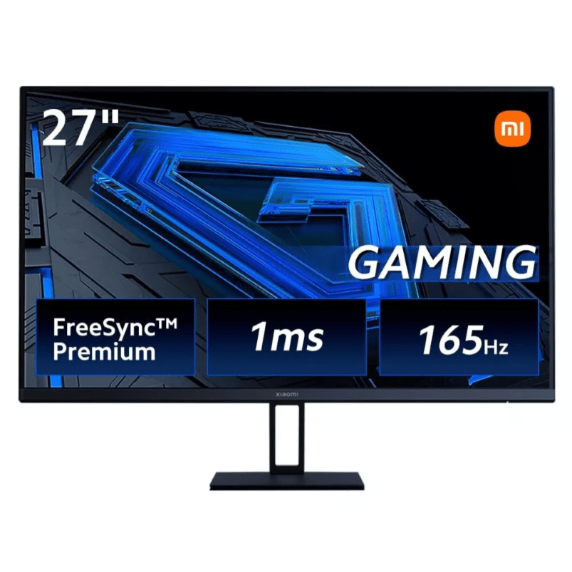 Monitor Gamer Xiaomi G27i de 27“ IPS, Full HD, 165Mhz, 1ms, DP+HDMI, FreeSync, Vesa 0