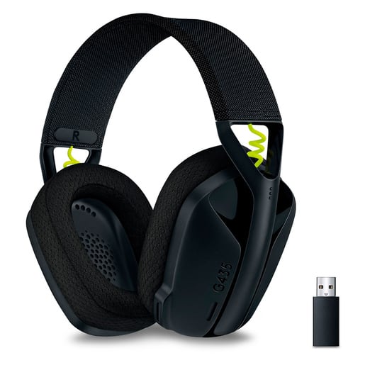AUDÍFONOS INALÁMBRICOS  LOGITECH G435 BLUETOOTH /LIGHTSP 18 HORAS  981-0010492
